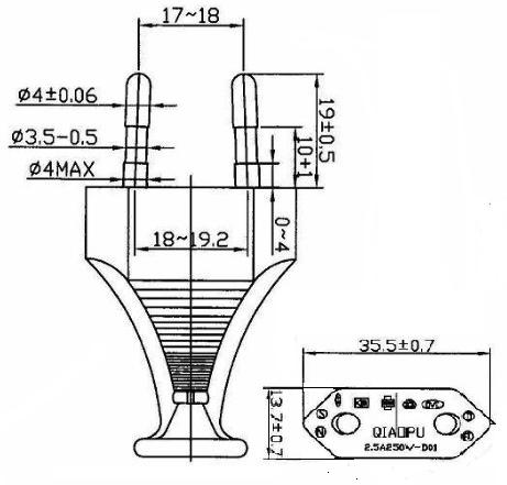 Oman (Oman) Plug Details -Ningbo Qiaopu Electric Co., Ltd.